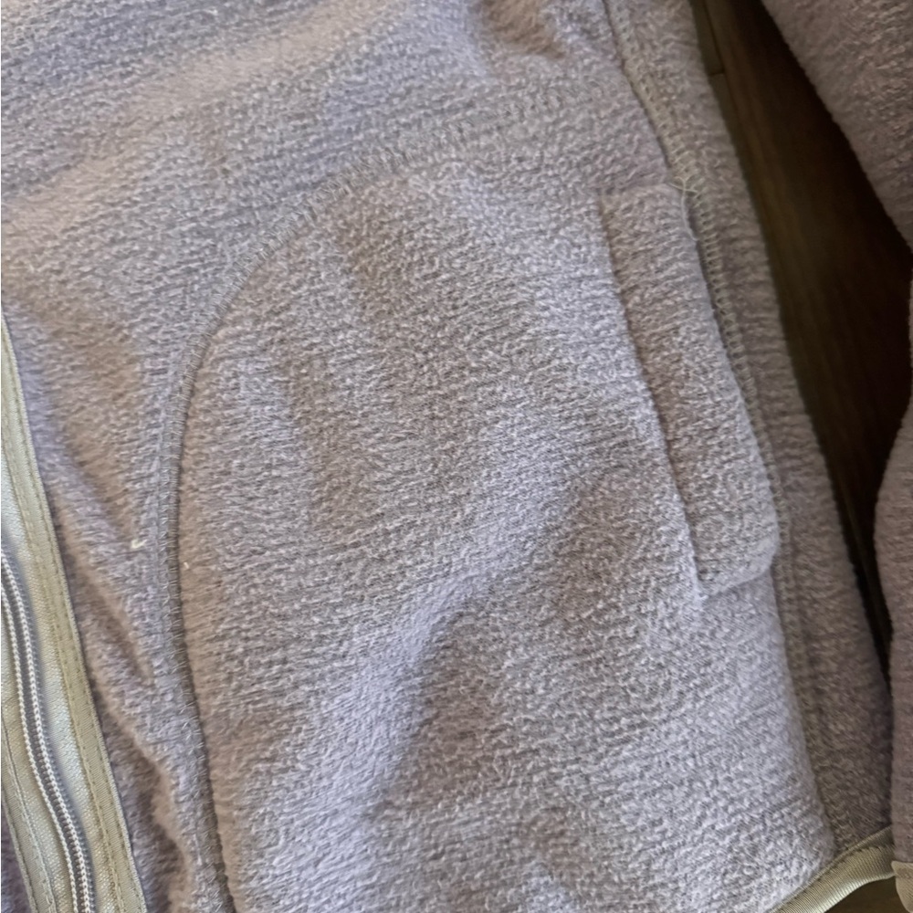 Cali Sport reversible purple fleece jacket size M - Picture 5 of 7